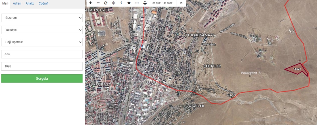 Hilalkent Yakutiye Satılık Tarla | 3.990.000Tl Resim-2