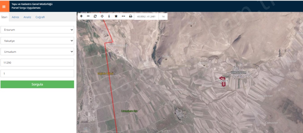 Umudum Yakutiye Satılık Tarla | 4.500.000Tl İmarlı  Resim-1