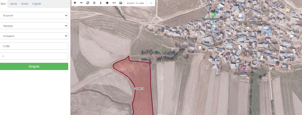 Umudum Yakutiye Satılık Tarla | 4.500.000Tl İmarlı  Resim-2