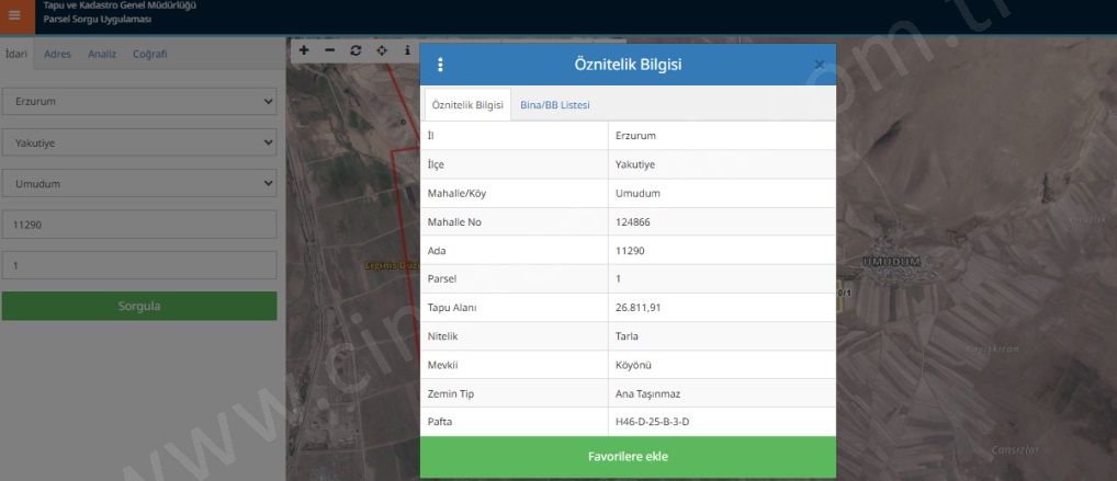 Umudum Yakutiye Satılık Tarla | 4.500.000Tl İmarlı  Resim-3