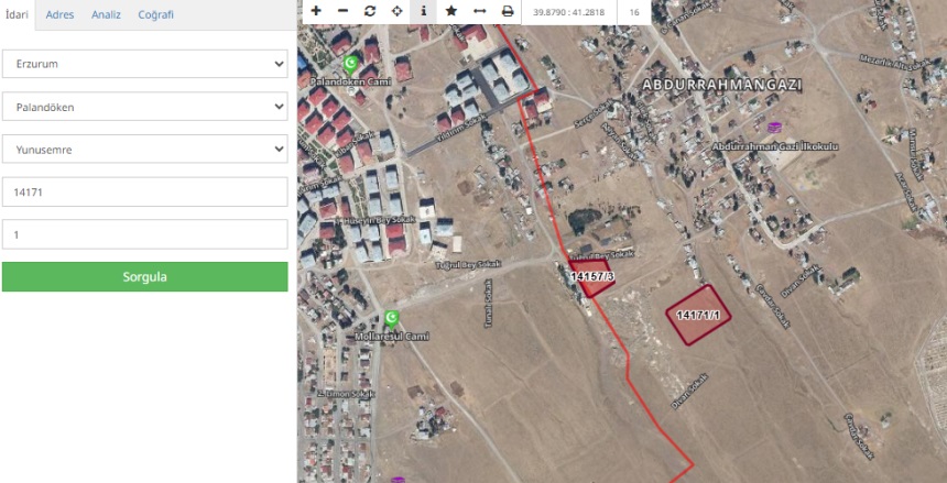 Kayakyolu Palandöken Satılık Arsa | 2.665.000Tl İmarlı  Resim-2