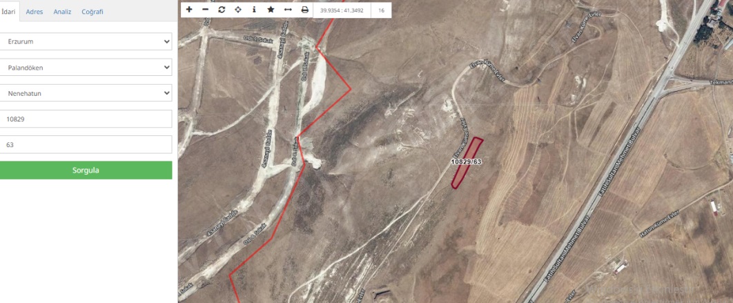 Köyler Palandöken Satılık Tarla | 1.795.000Tl Resim-1