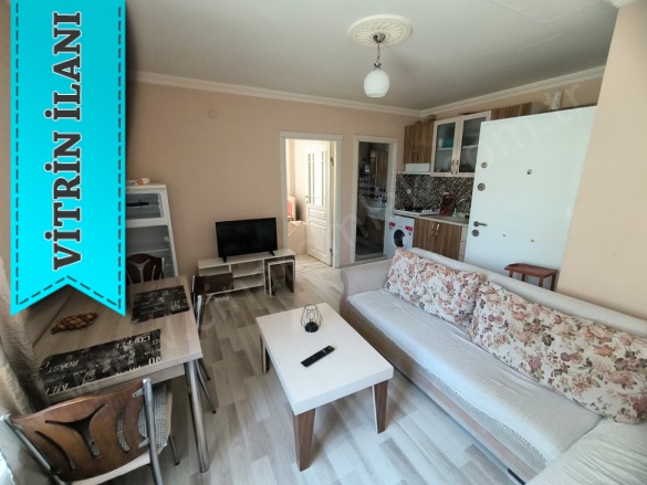 Dadaşkent Aziziye Kiralık Daire |  1+1 Oda | 45M2 Aylık 16.500Tl Eşyalı  | 1. Kat | Merkezi Isınma | 1 Banyo Resim-1