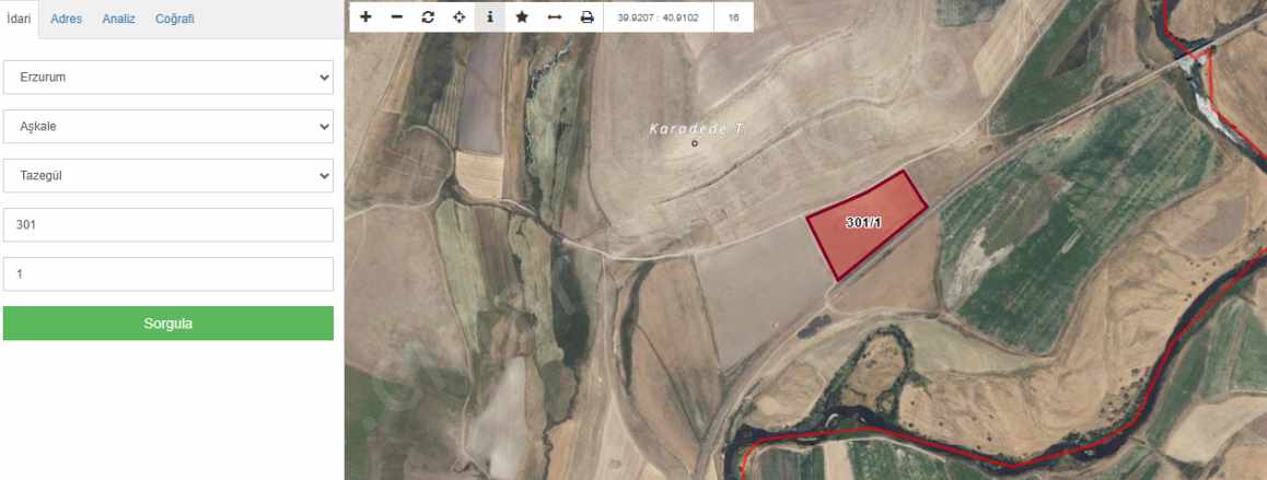 Aşkalede Tren Yolunun Hemen Üstünde Satılık Tarla Fırsat Çınardan ilan No: 5097