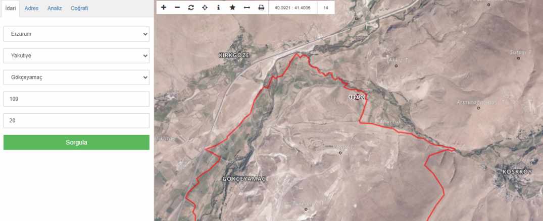 Gökçeyamaç Mahallesinde Satılık Tarla Çınardan ilan No: 5107 Yakutiye Köyler