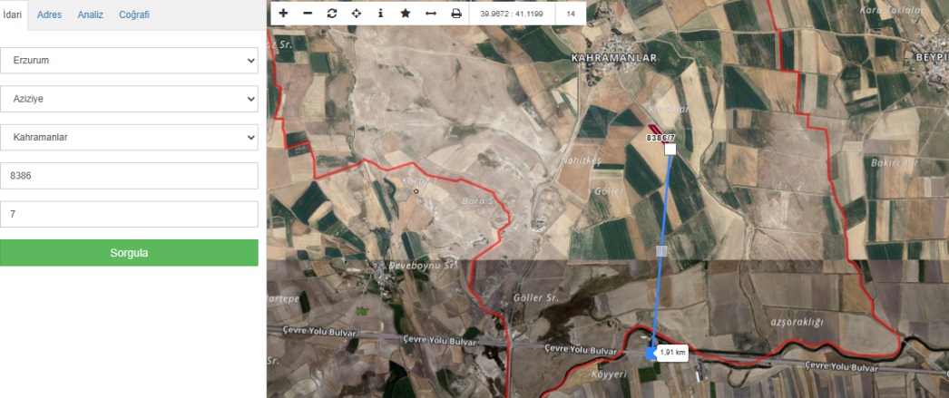 Dadaşkent Aziziye Satılık Tarla | 177.000Tl Resim-1