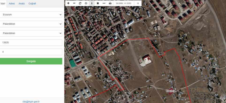 A Gazide Satılık Arsa Çok Kat imarlı Çınardan ilan No: Palandöken Abdurrahman Gazi