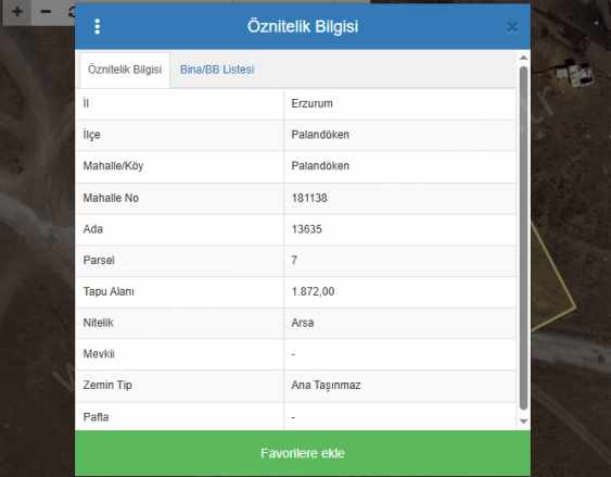 A Gazide Tokilerin Yukarısında Satılık Arsa Çok Kat imarlı Çınardan ilan No: 5200 Palandöken Abdurrahman Gazi