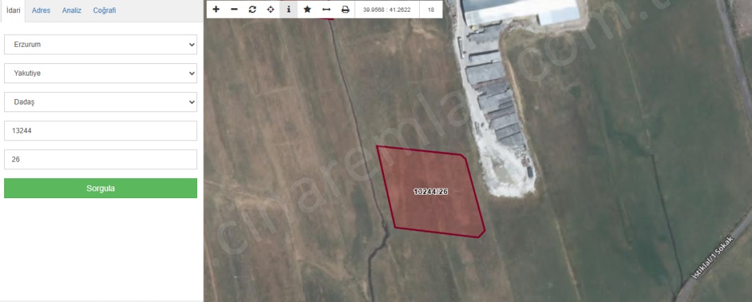 Dadaşköy Yakutiye Satılık Arsa | 8.576.000Tl İmarlı  Resim-3