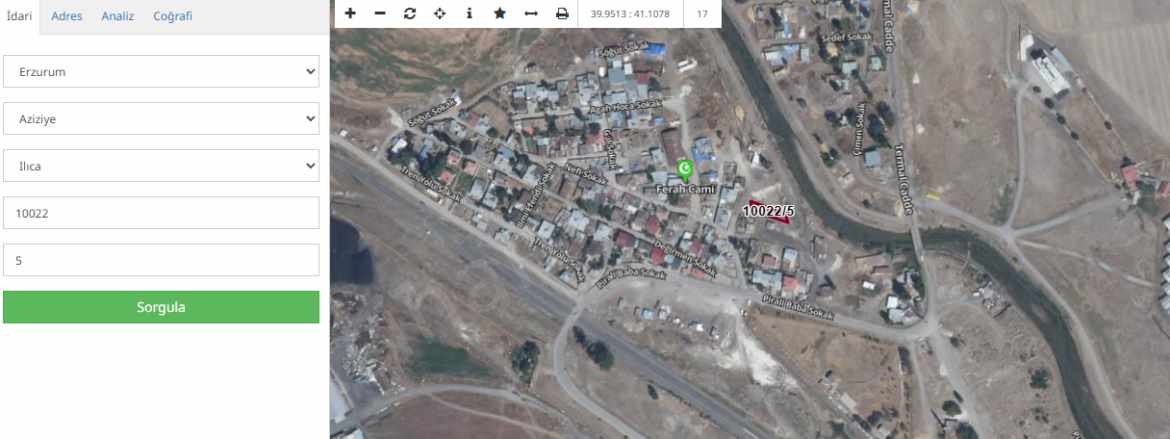 Ilıcada Satılık Arsa Çınardan ilan No:5322 Aziziye