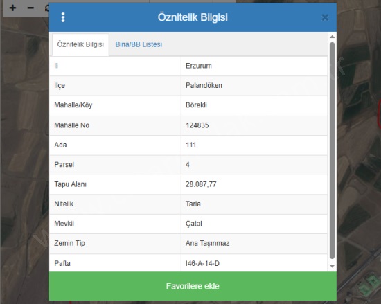 Köyler Palandöken Satılık Tarla |  28087M2 9.746.000Tl Resim-2