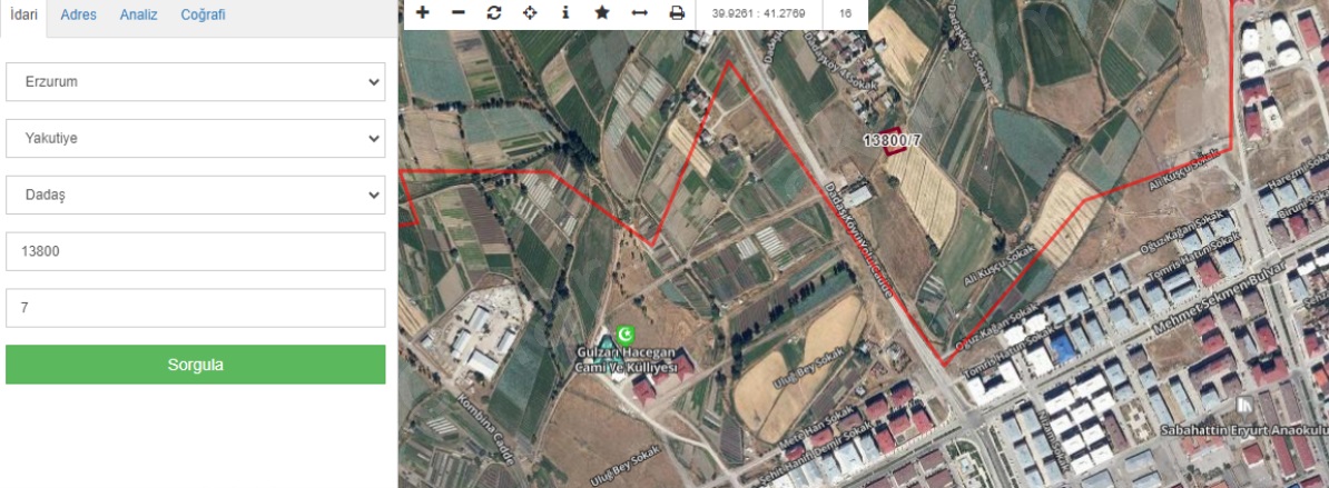 Dadaşköy Yakutiye Satılık Arsa |  1051M2 20.000.000Tl İmarlı  Resim-3