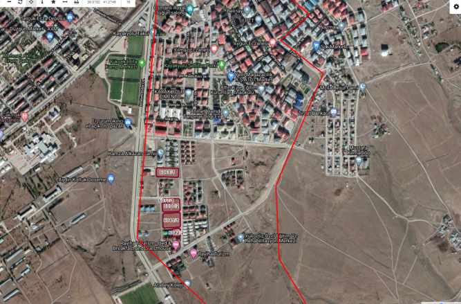 Kayakyolunda Satılık Arsa Villa imarlı Lar Çınardan ilan No: 191 Palandöken