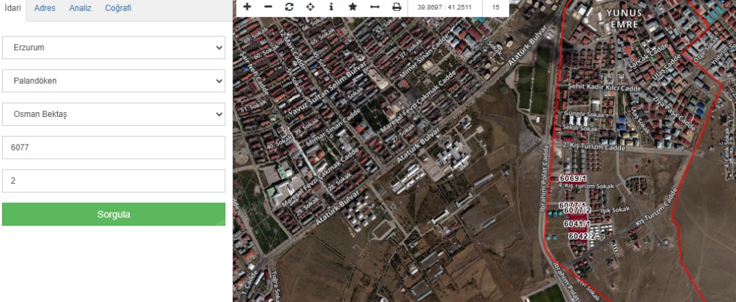 Kayakyolu Palandöken Satılık Arsa |  250M2 3.250.000Tl İmarlı  Resim-3