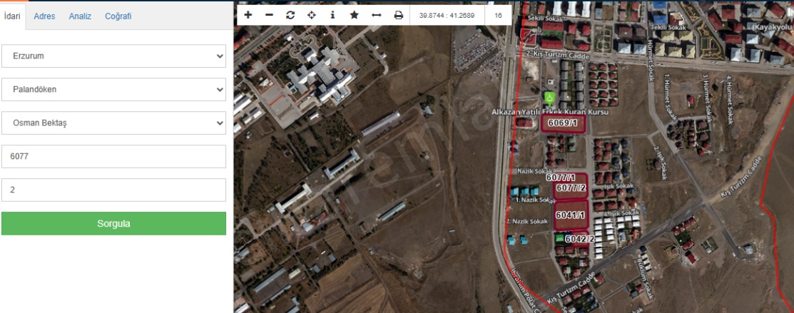 Kayakyolu Palandöken Satılık Arsa |  250M2 3.250.000Tl İmarlı  Resim-4