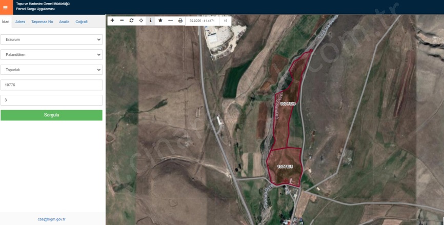 Köyler Palandöken Satılık Arsa |  80000M2 15.000.000Tl Resim-1