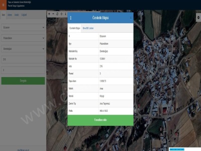 Palandöken Dereboğazında Satılık Arsa Çınardan İlan No: 3971 Köyler