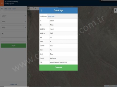Tekmanda Satılık Arsa İmarlı Çınardan İlan No: 4003