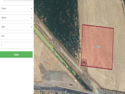 Yakutiye Çiftlikte Ticari İmarlı Çınardan İlan No: 4462 Satılık Arsa