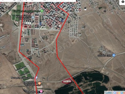 Kayakyolunda Turizm İmarlı 14 Dönümlük Satılık Arsa 226 Palandöken