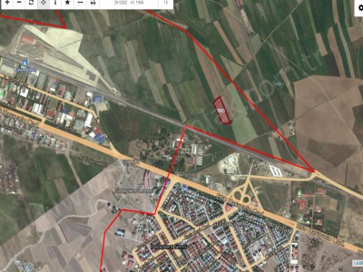 Gez Köyde 16 Dönümlük Ticari İmarlı Satılık Arsa 2532 Aziziye Dadaşkent