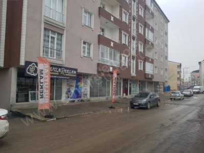 Horasan Merkezde Yola Cepheli Satılık Dükkan İş Yeri Çınardan 3099
