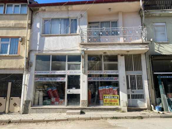 Çarşı Merkezde +Mesken 2+1 Satılık Dükkan Afyon Bolvadin