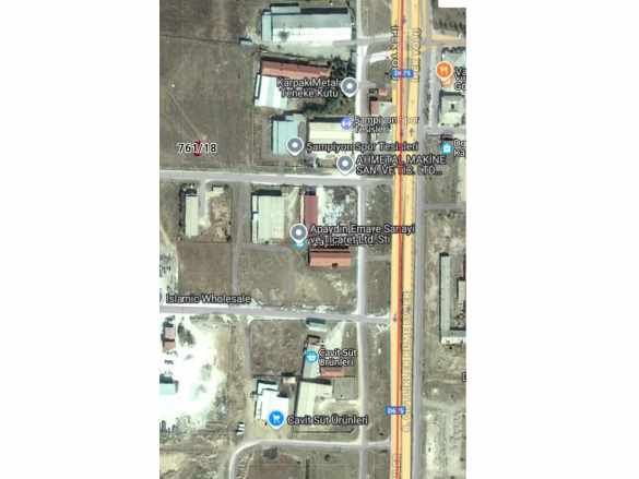 Yeni Sanayi Sitesi Karşısında Ticari Satılık Arsa Bolvadin