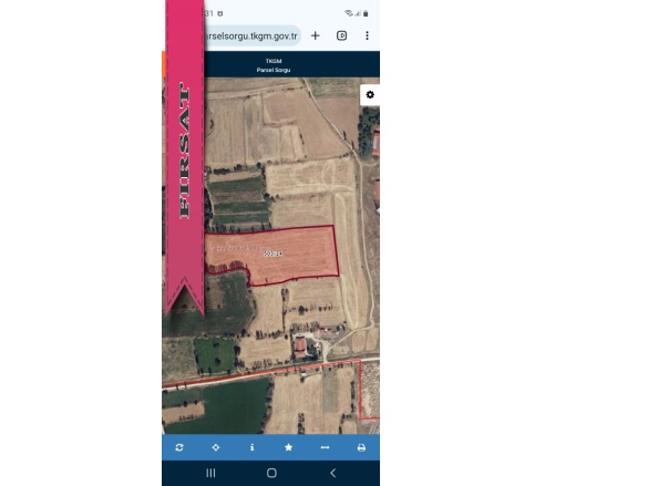 Merkez Bolvadin Satılık Tarla |  19000M2 7.850.000Tl Resim-1