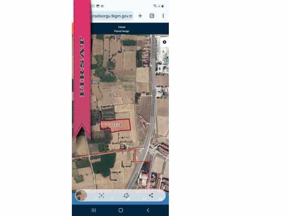 Erkmende Çevre Yoluna Çok Yakın Satılık Tarla Bolvadin