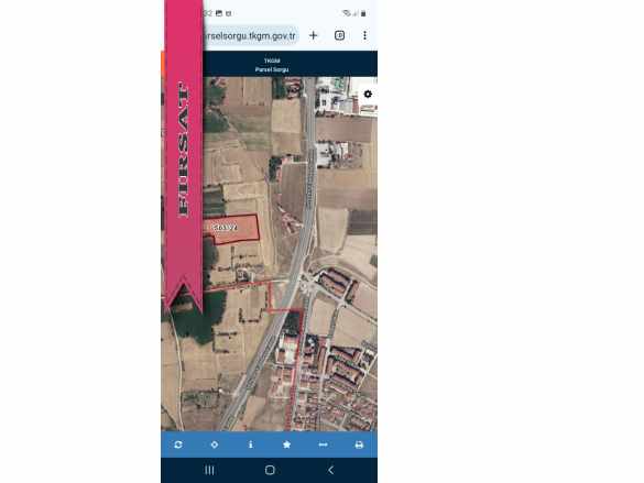 Erkmende Çevre Yoluna Çok Yakın Satılık Tarla Bolvadin