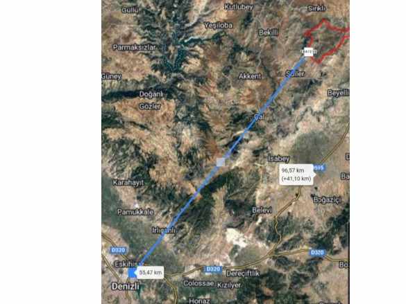 Muğla Fethiyede Satılık Tarla