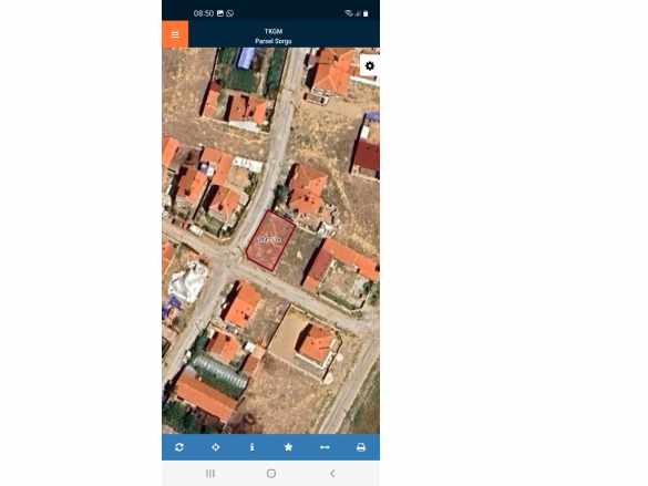 Hacı Ömer(Bozkuş)Mahallesinde Köşe Parsel Satılık Arsa Bolvadin