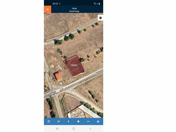 Akcandan Ağılönüne Giden Yolda Köşe Parsel Satılık Arsa Bolvadin