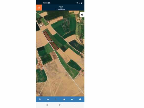 Gölbaşı(Hamzabey)Mahallesinde Yola Cepheli Satılık Tarla Bolvadin