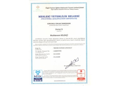 YETERLİLİK BELGESİ