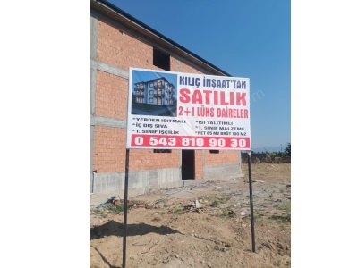 Akcan Parkı Karşısında Topraktan Satılık Daire 2+1 Ler Bolvadin