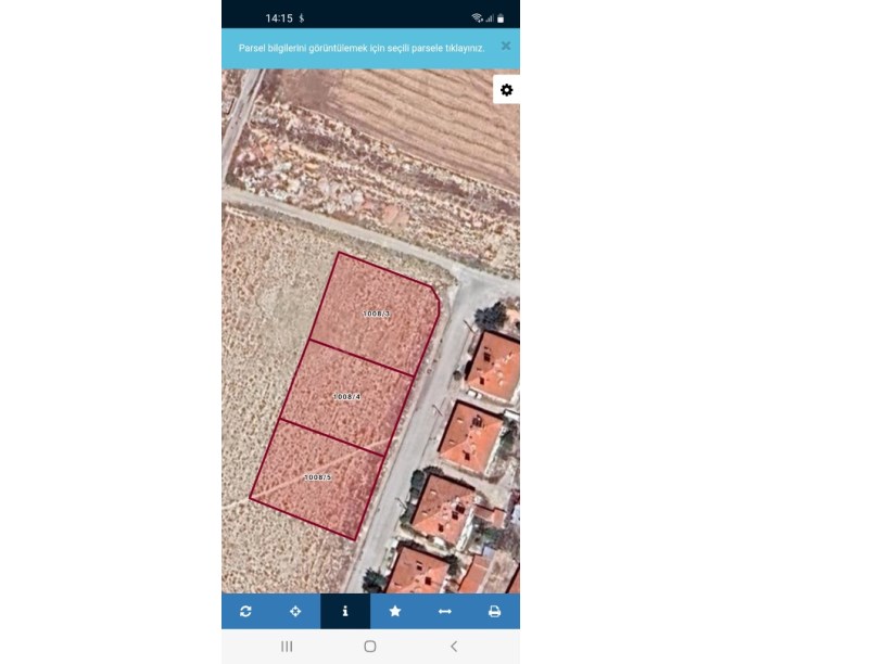 ALKOP EVLERİ YANINDA 3 ADET ARSA