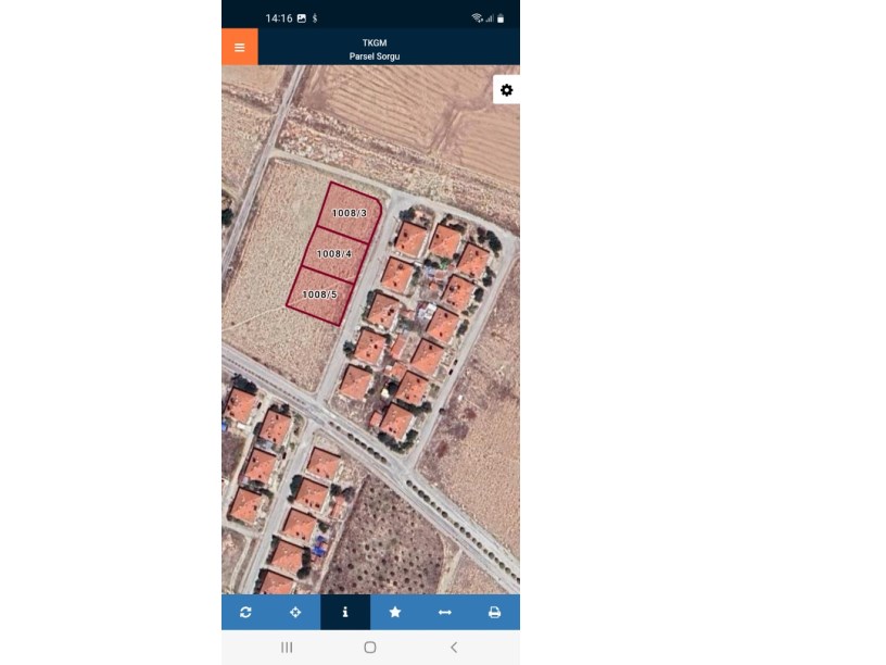 ALKOP EVLERİ YANINDA 3 ADET ARSA