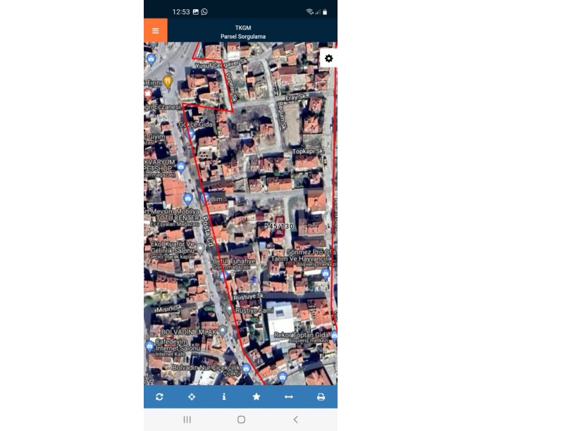 HASTANE MAHALLESİNDE ESKİ BİM ARKASINDA ARSA