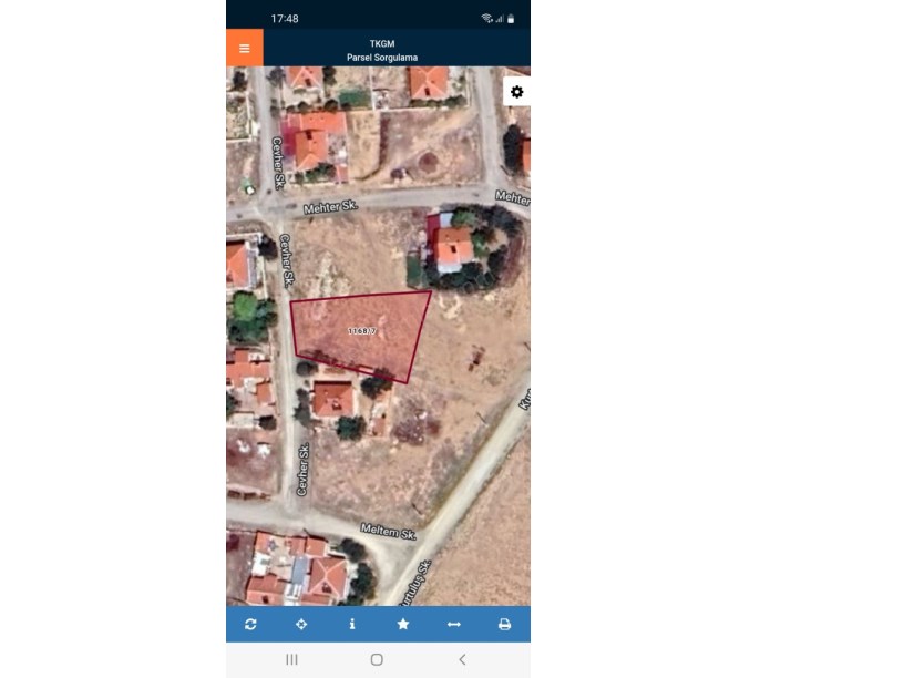 BAĞLARÜSTÜ (TAŞAĞIL)CEVHER SOKAKTA BATI CEPHELİ ARSA