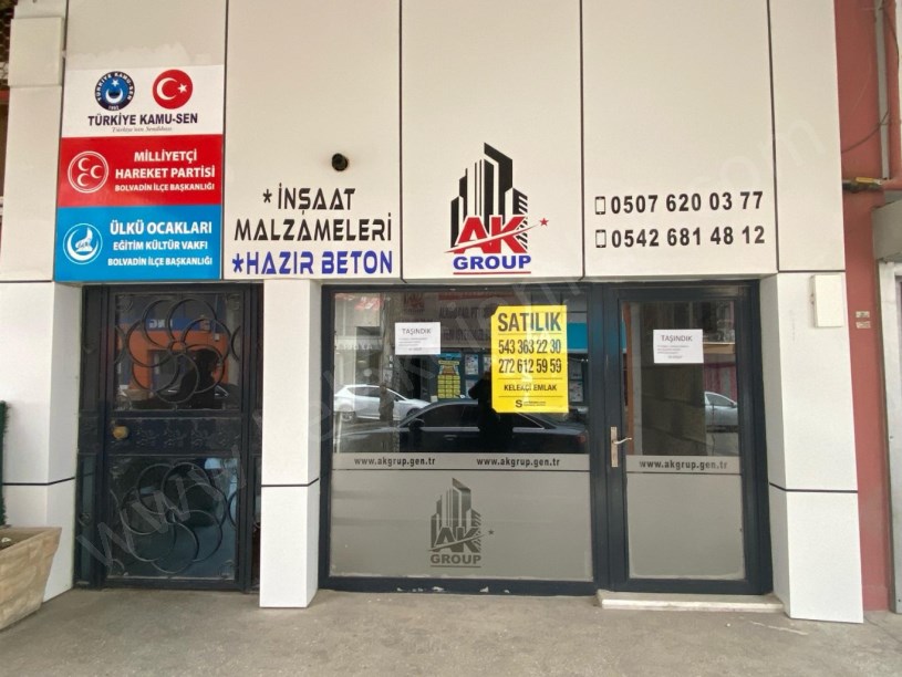 ÇARŞI MERKEZDE SATILIK ASMA KATLI DÜKKAN(İŞYERİ)