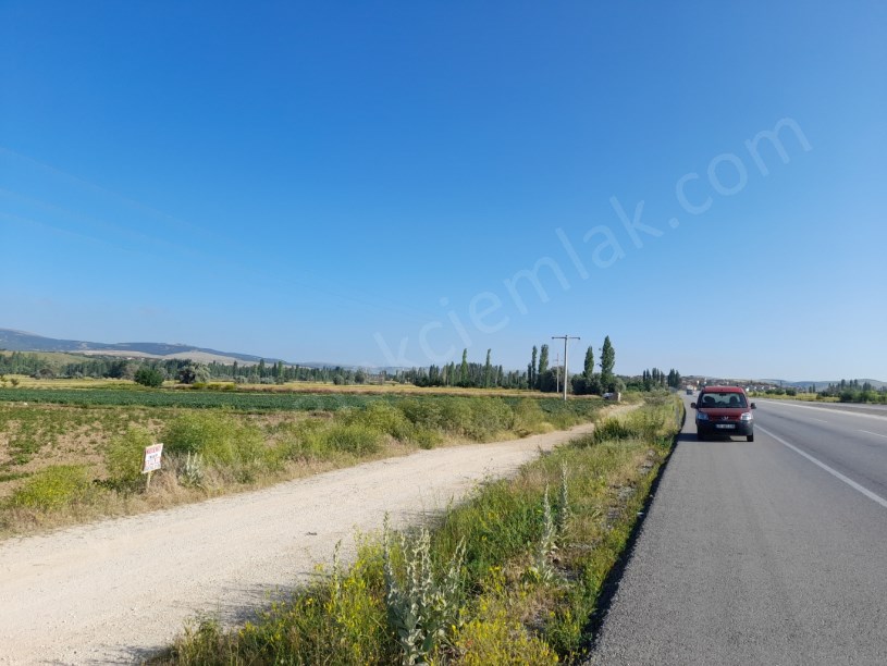 DİŞLİ MAVLANA MAHALLESİNDE ESKİŞEHİR KONYA YOLUNA CEPHELİ TARLA