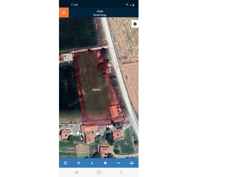BOLTAŞ ARKASINDA YATIRIMLIK TARLA
