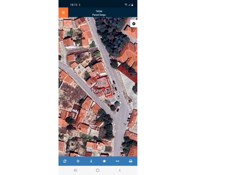 ERKMEN MAHALLESİ KORKUTBEY CADDESİNDE 2 KATLI EV+ARSA