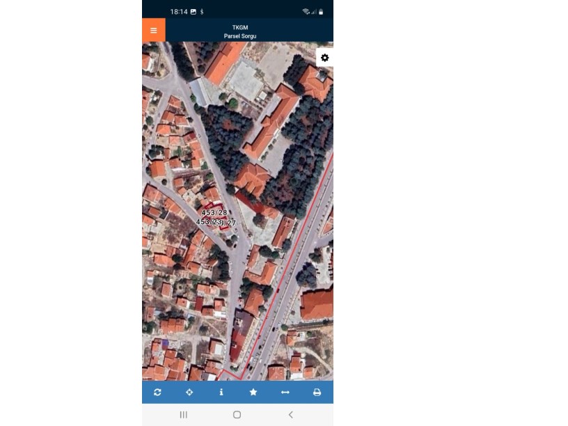 ERKMEN MAHALLESİ KORKUTBEY CADDESİNDE 2 KATLI EV+ARSA