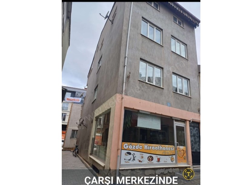 ÇARŞI MERKEZDE DÜKKAN+ 3 KAT MESKEN