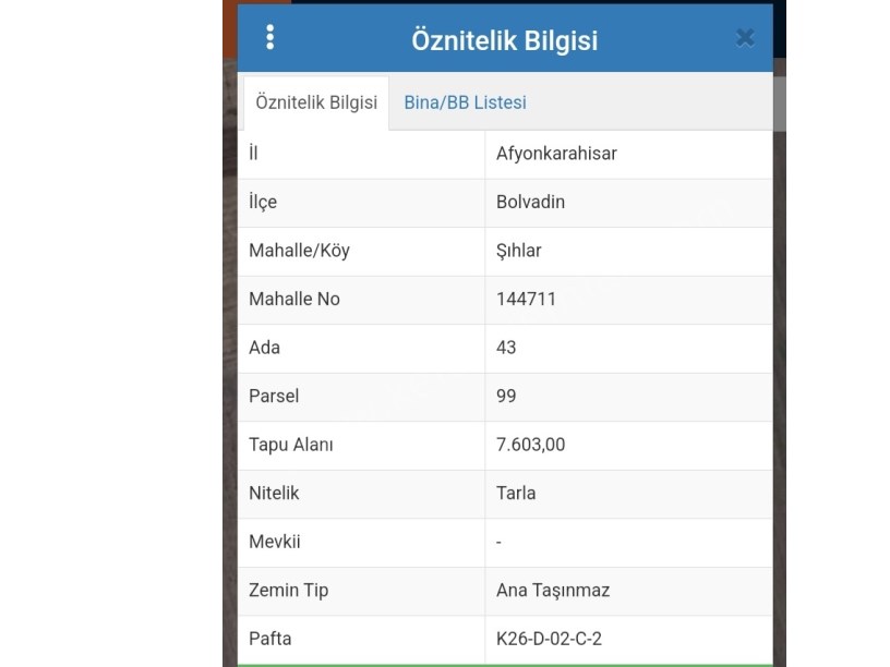 ŞIHLAR MAHALLESİNDE TARLA 