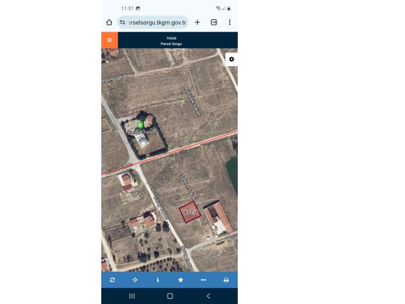 HACI OĞLU CAMİİ YANINDA ARSA