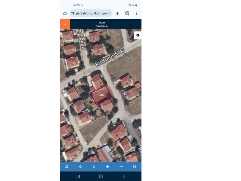 BAĞLARÜSTÜ MAHALLESİNDE DOĞU CEPHELİ ARSA